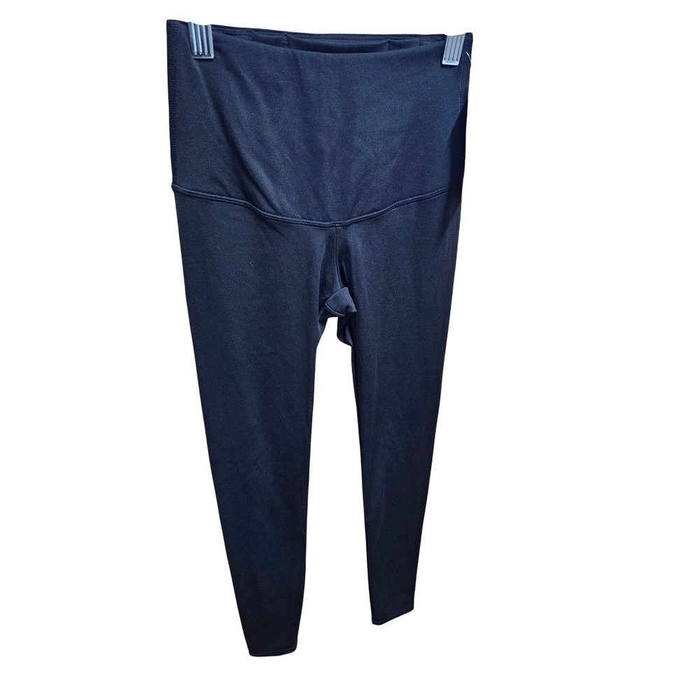 Lighter-Glide Maternity Leggings Black Workout Yoga Pants‎ Activewear